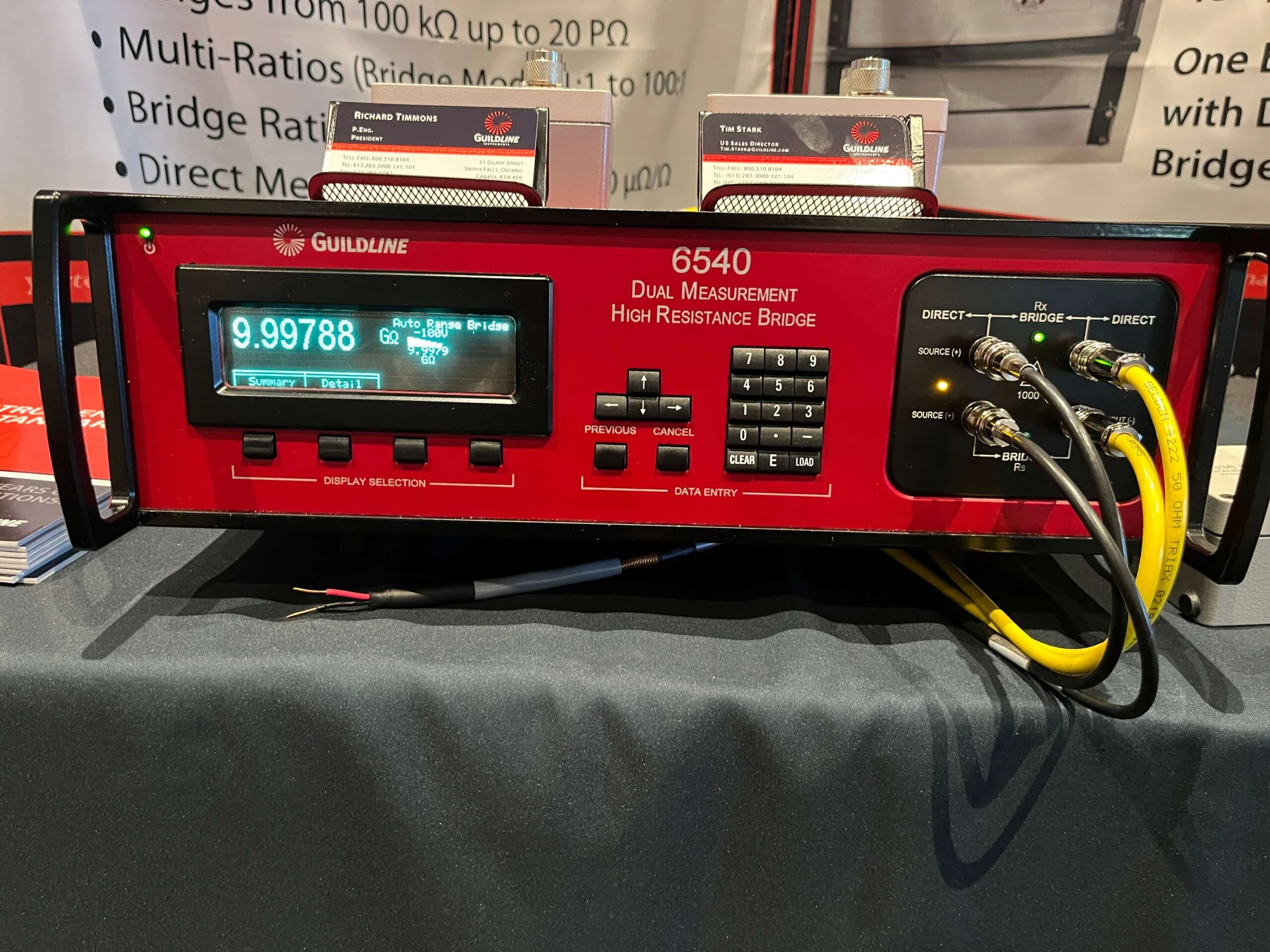 Guildline Instruments High Resistance Measurement Bridge/Meter 6540/6530